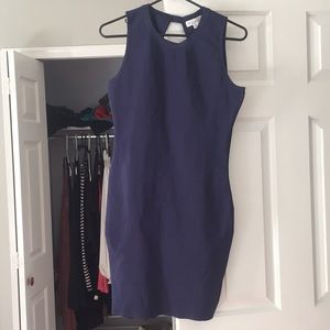 Navy blue dress